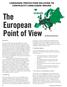 The European Point of View