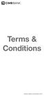 Terms & Conditions Version dated 6 November 2015