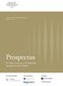Prospectus. An offer to raise up to $75,000,000 through the issue of shares. New Investment Manager Joint Lead Managers Co-Managers