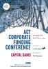 ACT CORPORATE FUNDING CONFERENCE