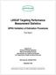 LIHEAP Targeting Performance Measurement Statistics:
