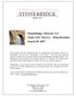 Stonebridge Advisors LLC Form ADV Part 2A Firm Brochure March 29, 2017