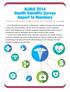 NJBIA 2014 Health Benefits Survey Report to Members