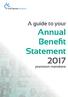 Annual Benefit Statement 2017