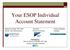 Your ESOP Individual Account Statement