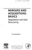 MERGERS AND ACQUISITIONS BASICS