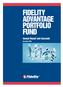 FIDELITY ADVANTAGE PORTFOLIO FUND. Annual Report and Accounts