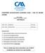 CHARTERED ACCOUNTANTS ACADEMY (CAA) ICAZ ITC BOARD COURSE. [100 Marks]