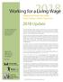 Working for a Living Wage