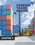 FOREIGN TRADE REGIME CHAPTER 4