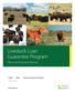 Livestock Loan Guarantee Program