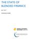 THE STATE OF BLENDED FINANCE