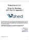 Wahed Invest LLC Wrap Fee Brochure ADV Part 2A Appendix 1