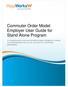 Commuter Order Model Employer User Guide for Stand Alone Program Fir