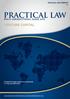 PRACTICAL LAW VENTURE CAPITAL MULTI-JURISDICTIONAL GUIDE Essential legal questions answered in key jurisdictions