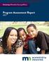 Program Assessment Report 2017