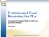 Economic and Fiscal Reconstruction Plan