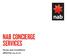 NAB CONCIERGE SERVICES. Terms and Conditions effective