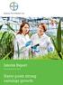 Interim Report. Third Quarter of Bayer posts strong earnings growth