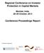 Regional Conference on Investor Protection in Capital Markets. Conference Proceedings Report