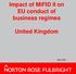 Impact of MiFID II on EU conduct of business regimes. United Kingdom