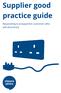 Supplier good practice guide. Responding to prepayment customers who self-disconnect