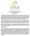 MANAGEMENT'S DISCUSSION AND ANALYSIS CRIUS ENERGY TRUST. March 8, 2018