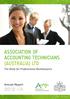 ASSOCIATION OF ACCOUNTING TECHNICIANS (AUSTRALIA) LTD. The Body for Professional Bookkeepers. Annual Report