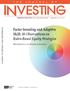 Factor Investing and Adaptive Skill: 10 Observations on Rules-Based Equity Strategies