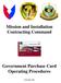 Mission and Installation Contracting Command. Government Purchase Card Operating Procedures