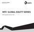 QUARTERLY REPORT September 30, 2017 MFS GLOBAL EQUITY SERIES. MFS Variable Insurance Trust