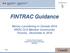 FINTRAC Guidance. Money Laundering in Canada 2016 IIROC CLS Member Community Toronto, December 6, 2016