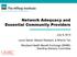 Network Adequacy and Essential Community Providers