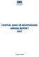 CENTRAL BANK OF MONTENEGRO ANNUAL REPORT 2007