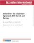 Switzerland s Tax Cooperation Agreements With the U.K. and Germany