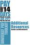 Additional Resources TOOLKIT BIWEEKLY PAY. Guides and Worksheets