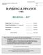 BANKING & FINANCE (145)