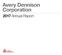 Avery Dennison Corporation Annual Report