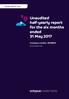 Unaudited half-yearly report for the six months ended 31 May 2017