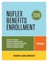 NUFLEX BENEFITS ENROLLMENT FOR NEWLY ELIGIBLE EMPLOYEES
