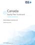 Canada. Equity Plan Scorecard. Frequently Asked Questions. Effective for Meetings on or after February 1, 2017