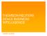 THOMSON REUTERS DEALS BUSINESS INTELLIGENCE USER GUIDE