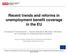 Recent trends and reforms in unemployment benefit coverage in the EU