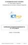 Certification of Financial Statements for ICT PSP projects