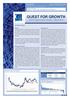 QUEST FOR GROWTH Interim financial report January March 2013