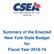 Summary of the Enacted New York State Budget for Fiscal Year