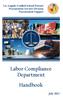 Labor Compliance Department Handbook