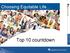 Choosing Equitable Life. Top 10 countdown FOR ADVISOR USE ONLY