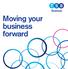 Moving your business forward