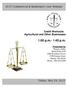 1:00 p.m.- 1:45 p.m Commercial & Bankruptcy Law Seminar. Credit Workouts: Agricultural and Other Businesses